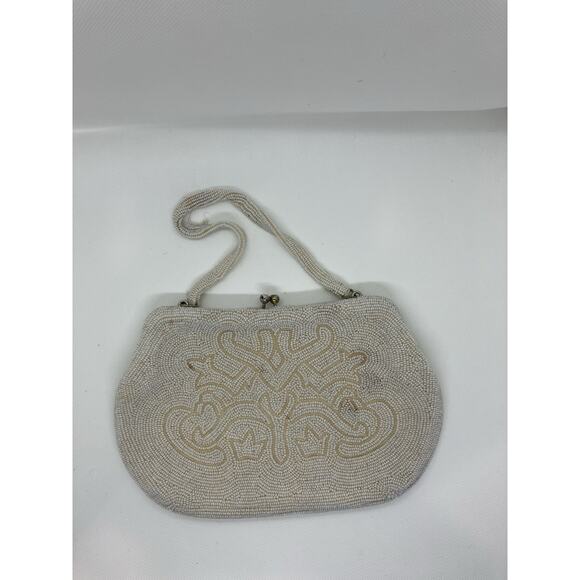 Vintage Beaded Purse No Tag Made In Japan Some Flaws See Photos Evening Formal - Picture 1 of 11